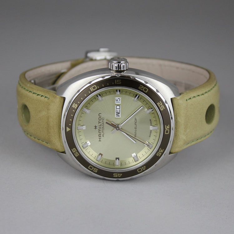 Hamilton Pan-Europ Day Date automatic watch