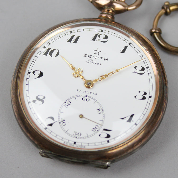 Zenith Prima pocket watch