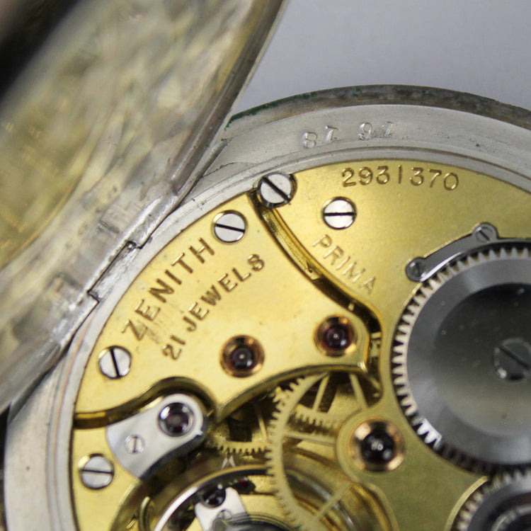 Zenith Prima 21 Jewels taskukello