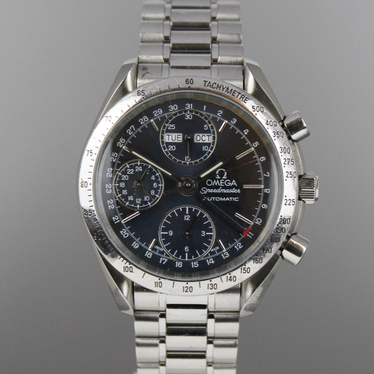 Omega Speedmaster Reduced Triple Calendar chronograph