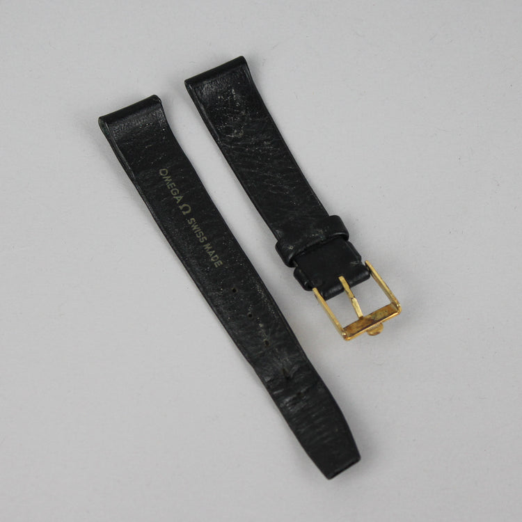Omega leather strap 17 mm