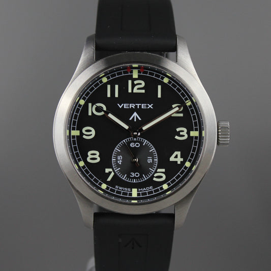 Vertex M100 manual wind watch