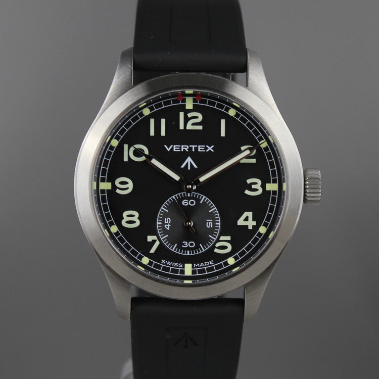 Vertex M100 manual wind watch