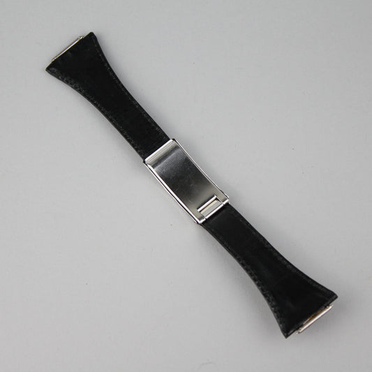 Omega Megaquartz nahkaranneke 18 mm