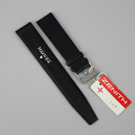 Zenith leather strap 18 mm