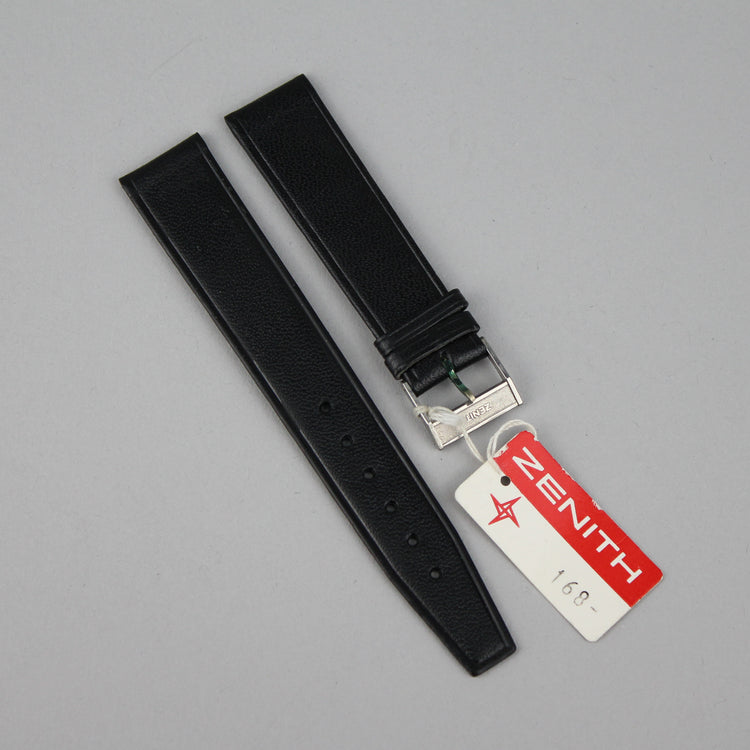 Zenith leather strap 18 mm
