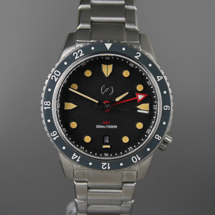 Zelos Mako GMT automatic watch