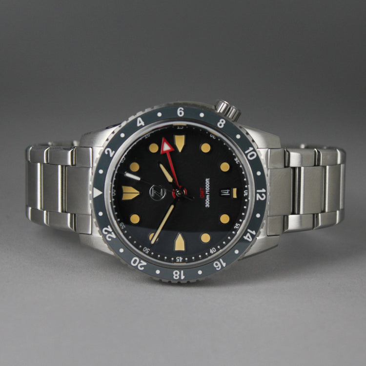 Zelos Mako GMT automatic watch