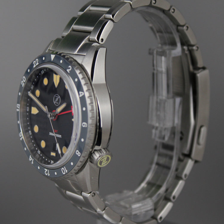 Zelos Mako GMT automatic watch