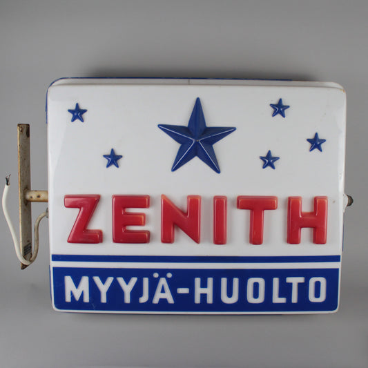 Zenith advertising sign