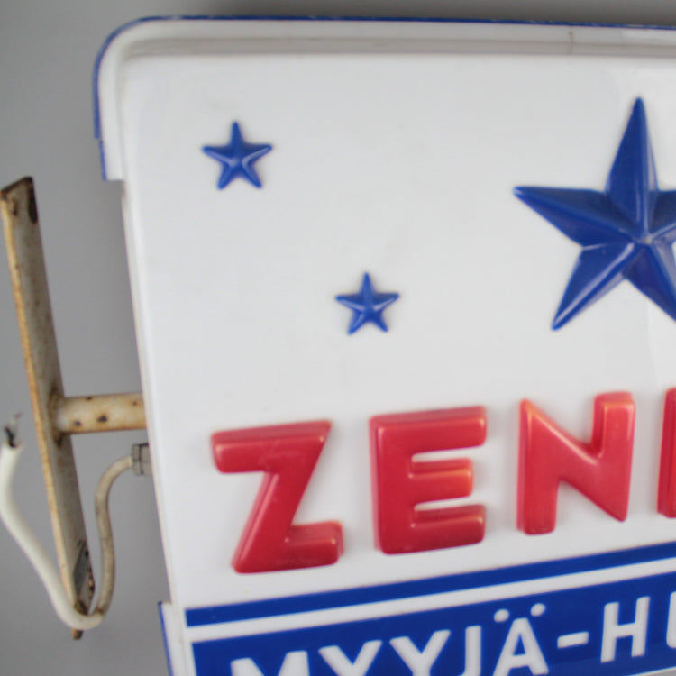 Zenith advertising sign