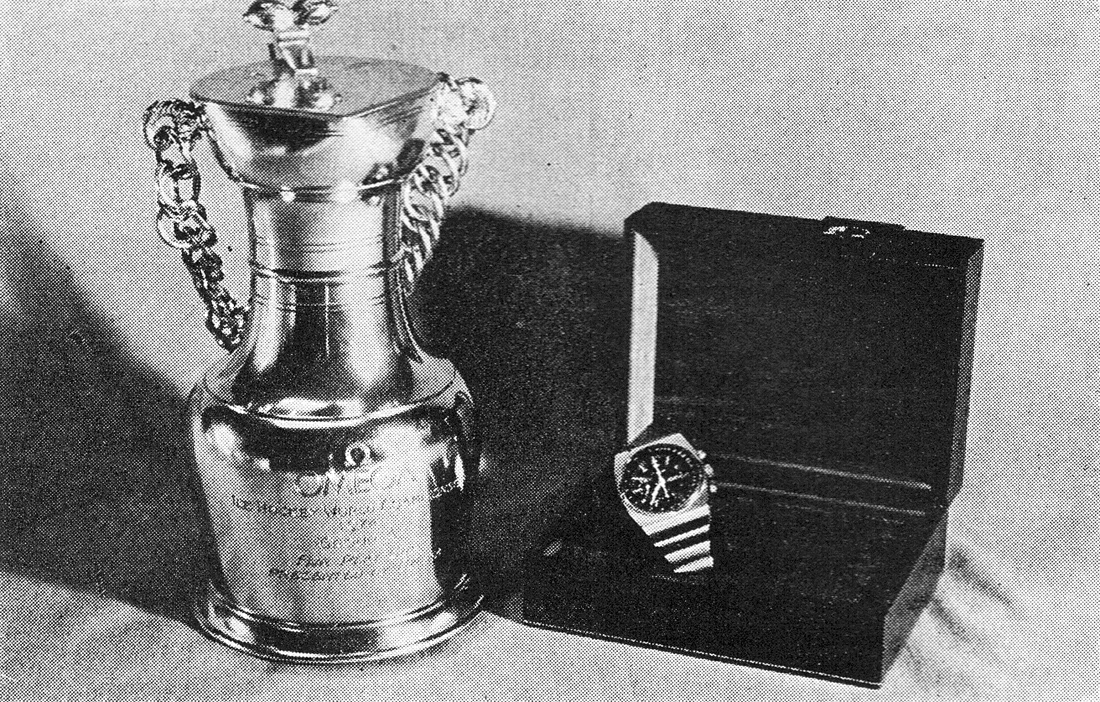 Omega Speedmaster 125 ja jääkiekon Fair Play Cup