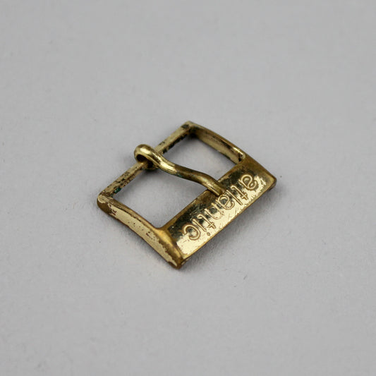 Atlantic gold plated buckle 14 mm front