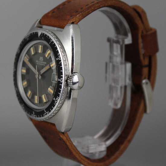 Vintage Bucherer divers watch.