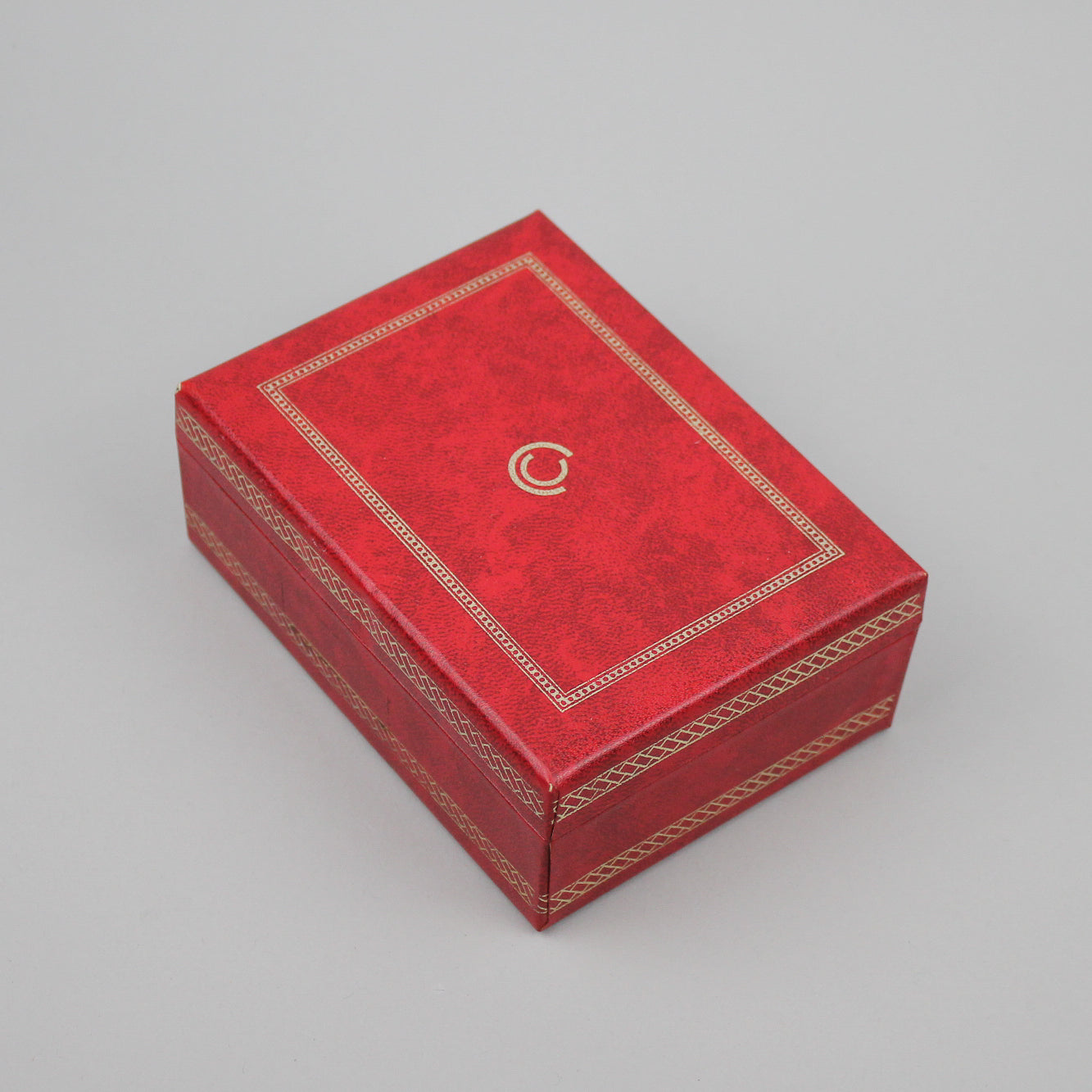 Red Certina watch box.