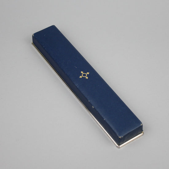 Cortebert blue watch box.