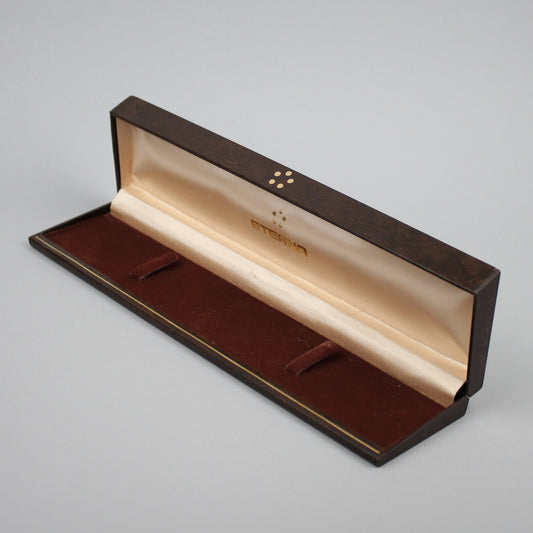 Eterna brown watch box.