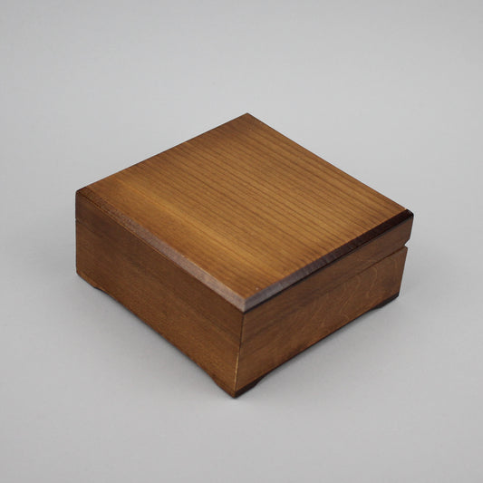Hamilton watch box wood.