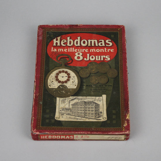 Vintage Hebdomas parts box.