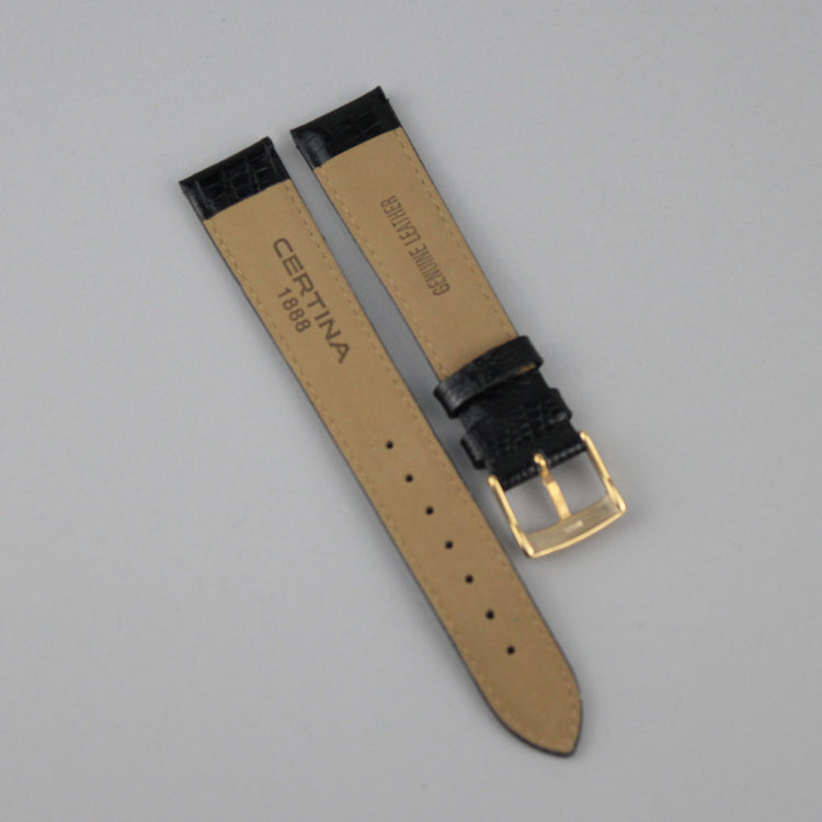 Certina leather strap 18 mm