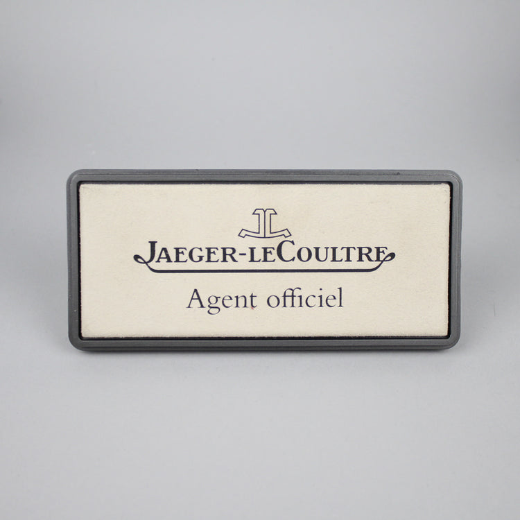 Jaeger LeCoultre Agent Officiel kyltti