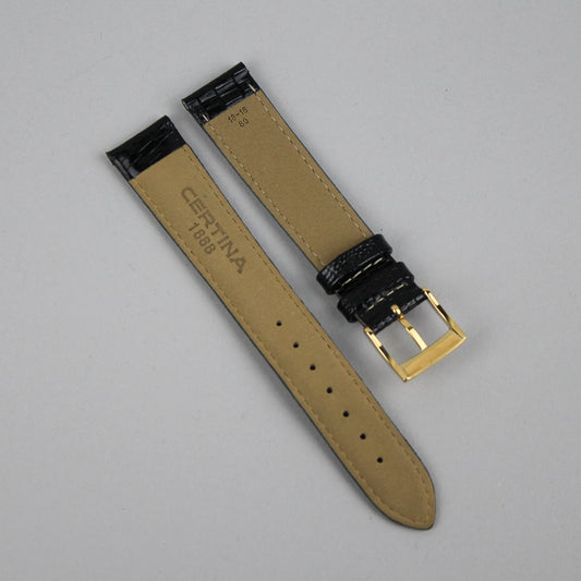 Certina leather strap 18 mm