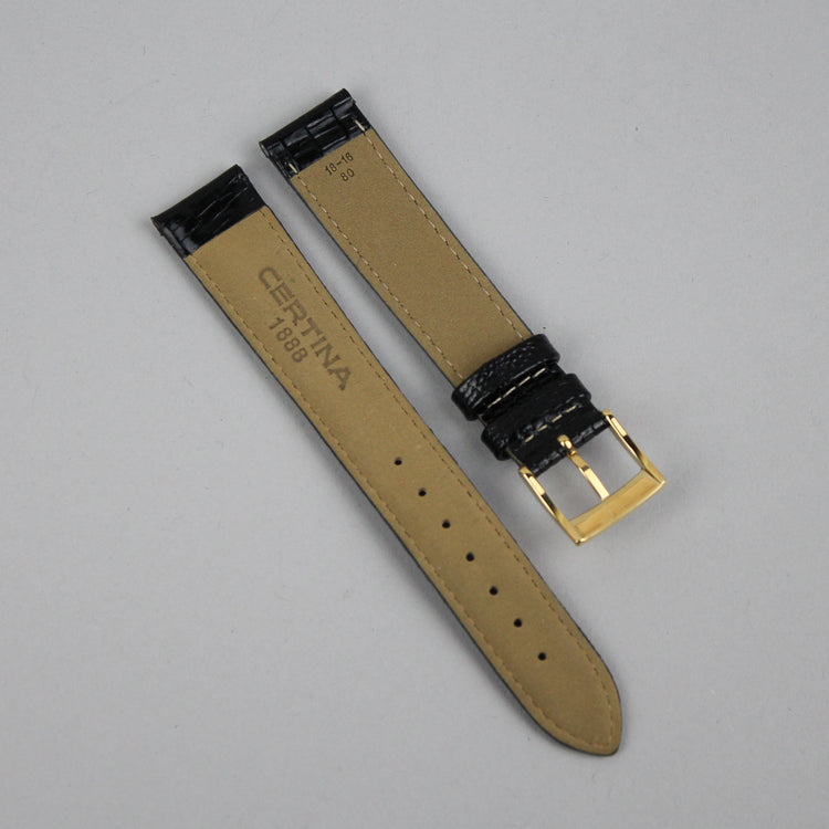 Certina leather strap 18 mm