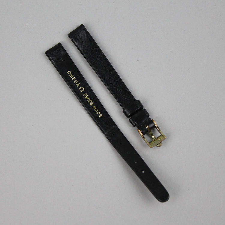 Omega women's leather strap 10 mm