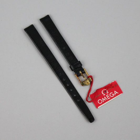 Omega women's leather strap 9 mm