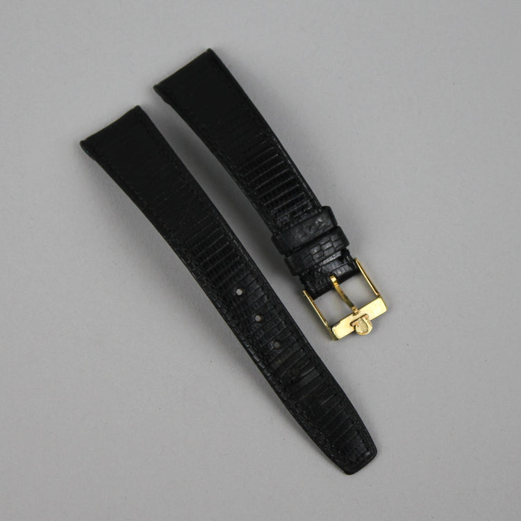 Omega leather strap 18 mm