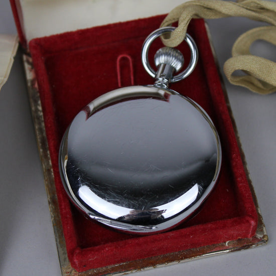 Vintage Omega stopwatch full set back