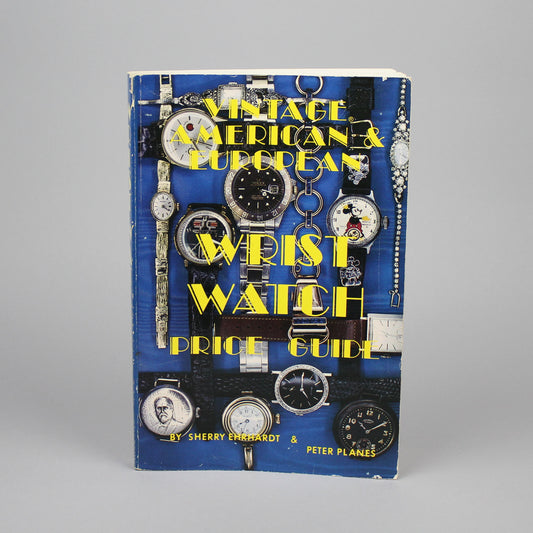 Vintage watch price quide book cover
