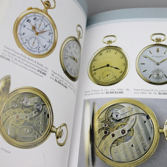 The Watch Collector's compact guide page full of pocket watches.