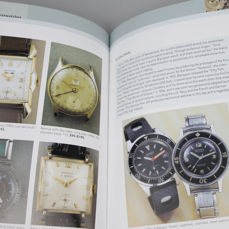 The Watch Collector's compact guide page images of wristwatches.