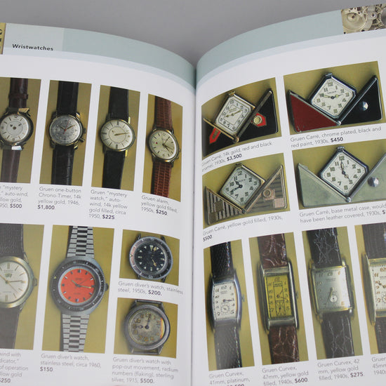 The Watch Collector's compact guide page images of wristwatches.