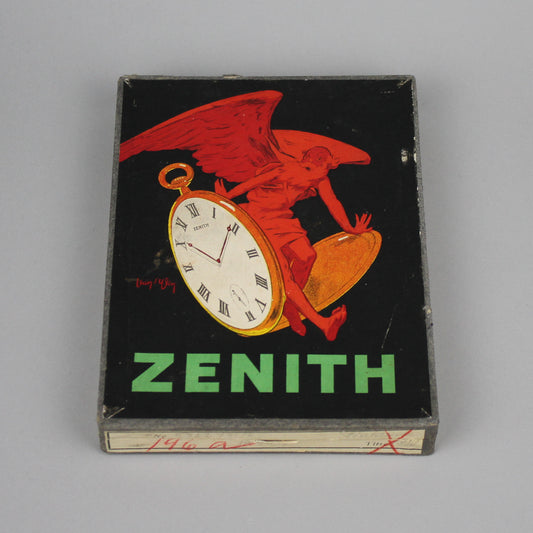 Vintage Zenith watch parts box.