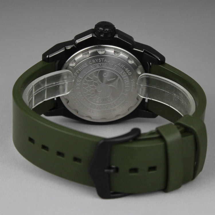 Armand Nicolet JS9 PVD automatic watch