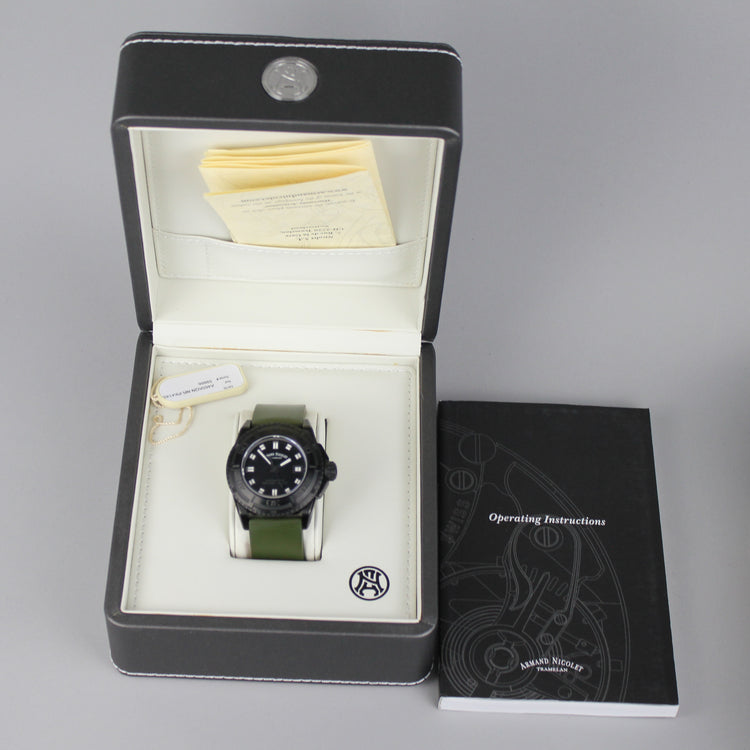 Armand Nicolet JS9 PVD automatic watch