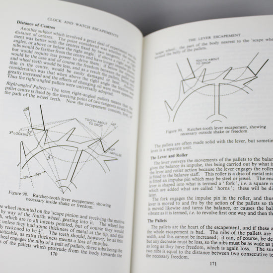 clock & watch escapements photo of lever escapement