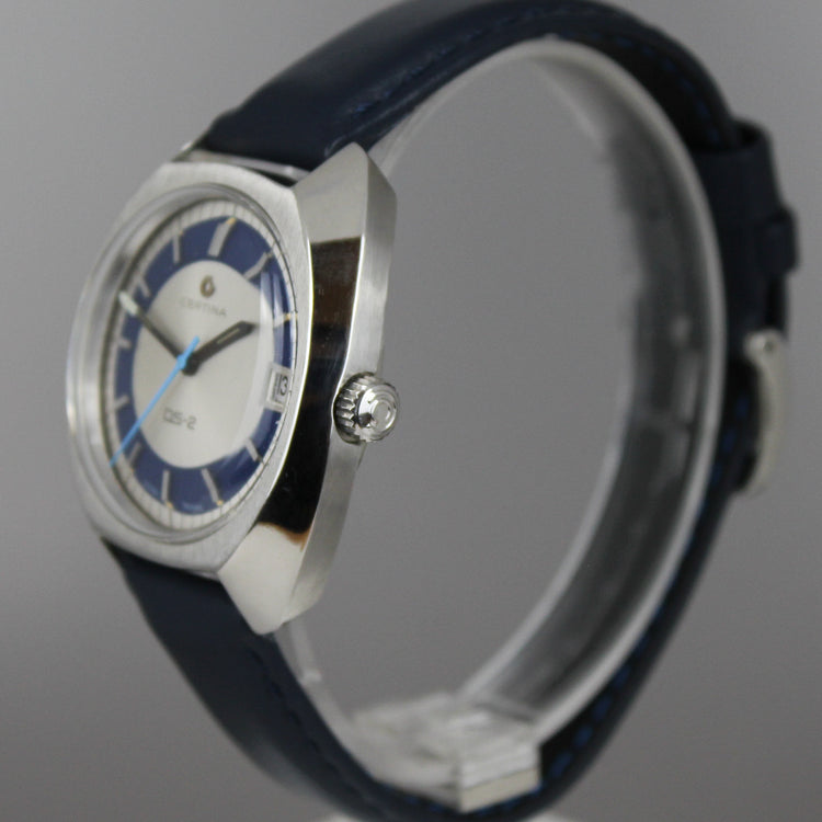 Certina DS-2 manual wind watch (serviced)