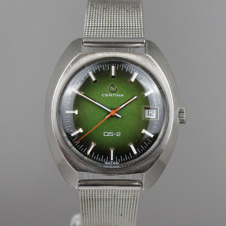 Certina DS-2 vihreä vetokello