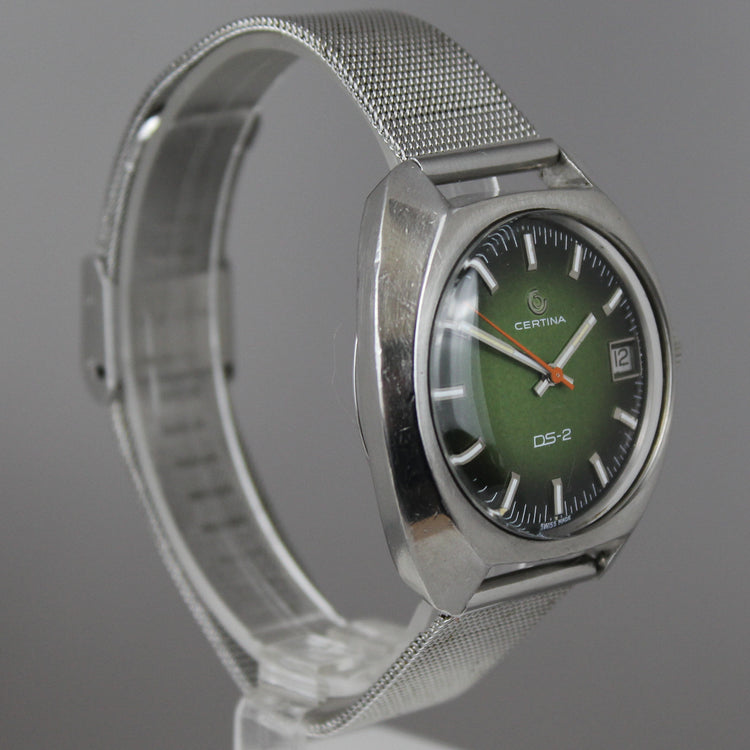 Certina DS-2 vihreä vetokello