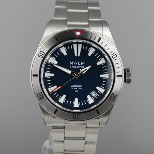 Malm Frogdiver 39 automaattikello