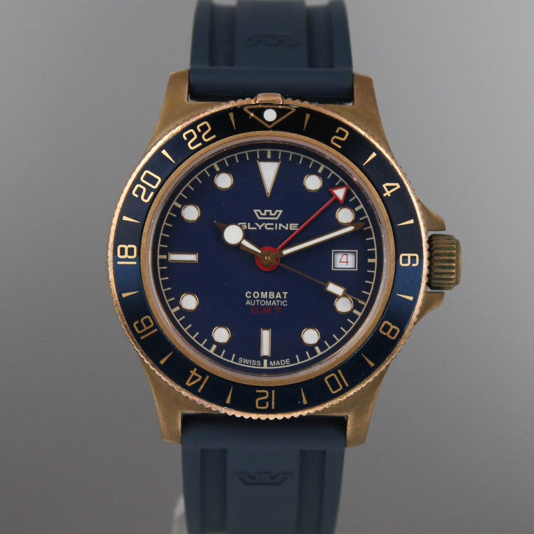 Glycine Combat Sub GMT automaattikello
