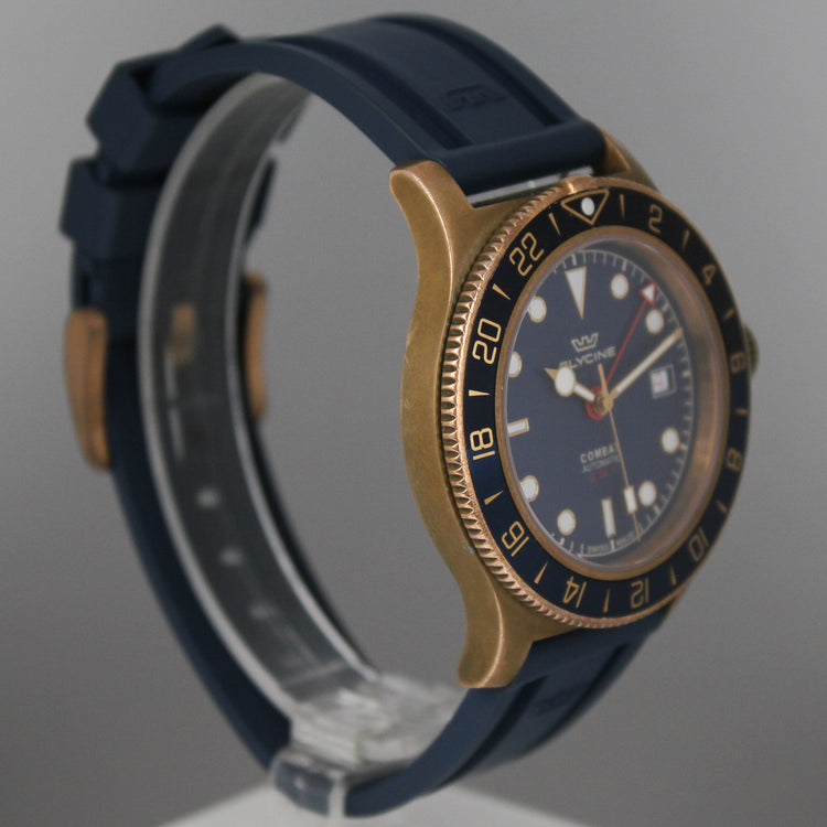 Glycine Combat Sub GMT automaattikello