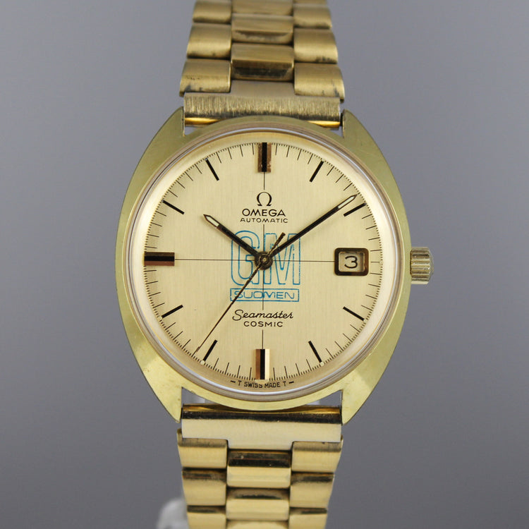 Omega Seamaster Cosmic "General Motors Finland" automaattikello