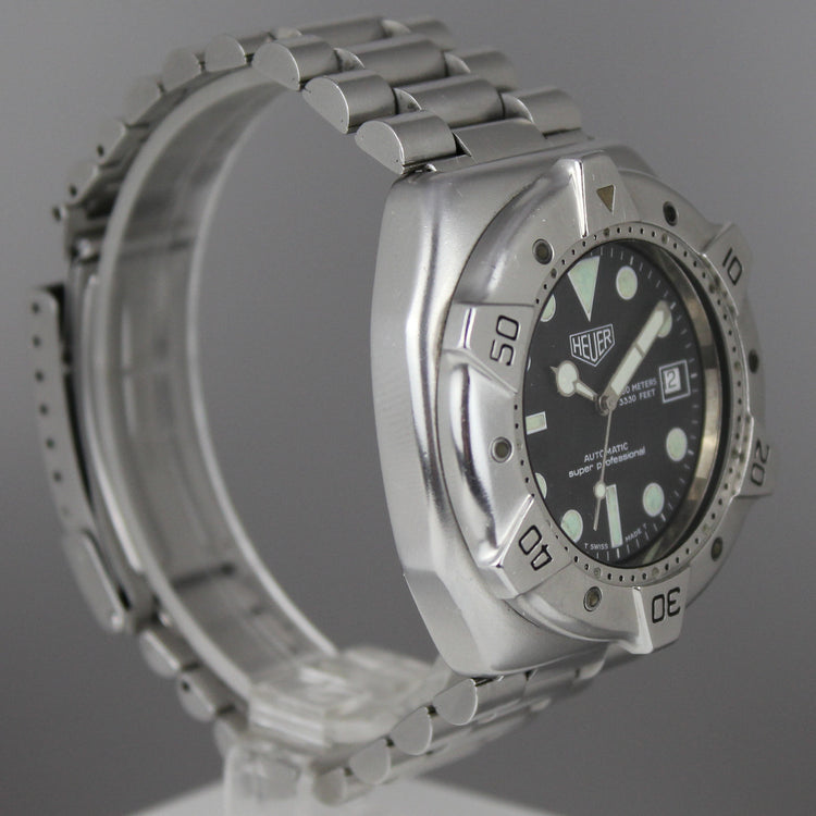 Heuer Super Professional 1000m 840.006 automatic watch