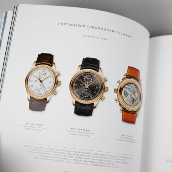 IWC Collection 2016/2017 page of IWC Portugieser chronograph classic