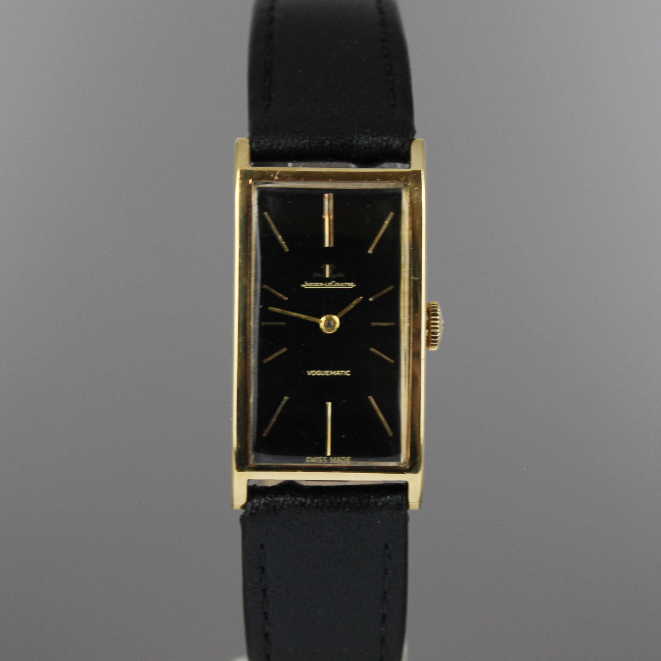 Cinturino Originale NOS Jaeger-LeCoultre In Pelle Blu Scuro - 21mm (18mm Attacco)
