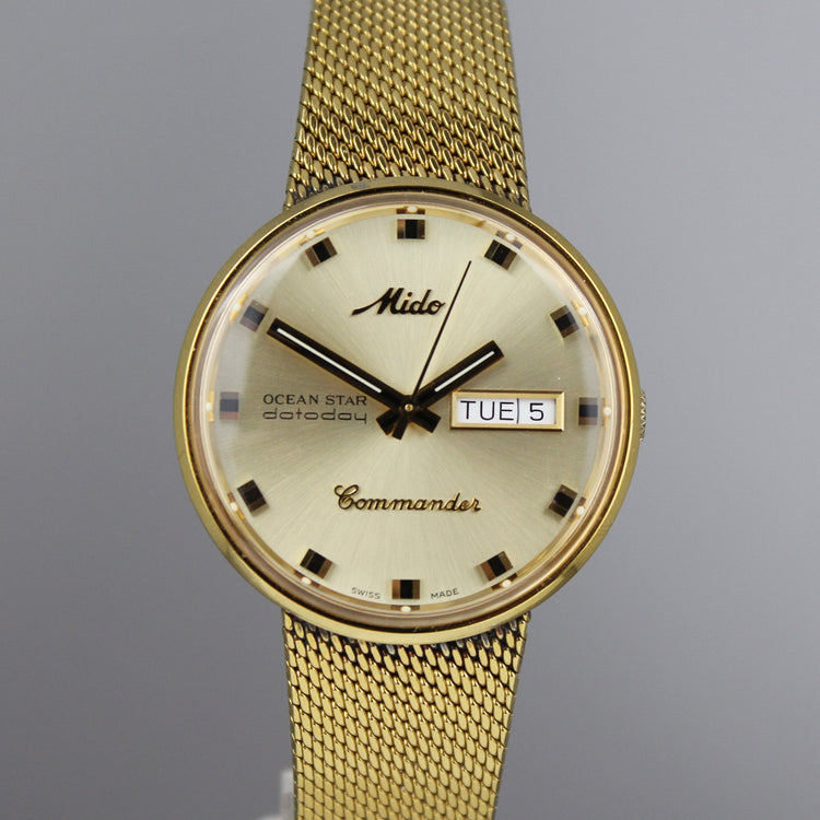 Mido Ocean Star Datoday Commander automaattikello